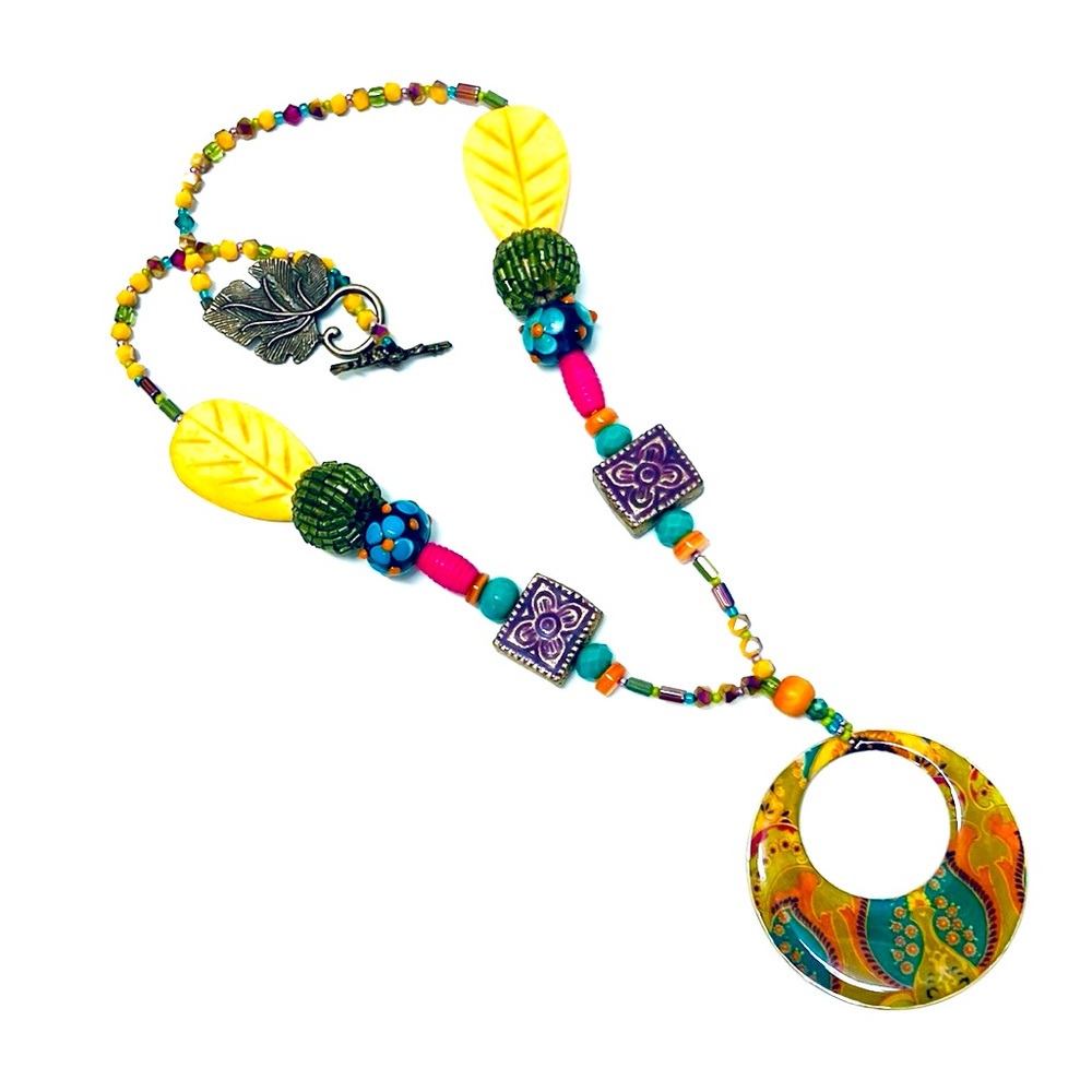 Florals of India Artisan Necklace